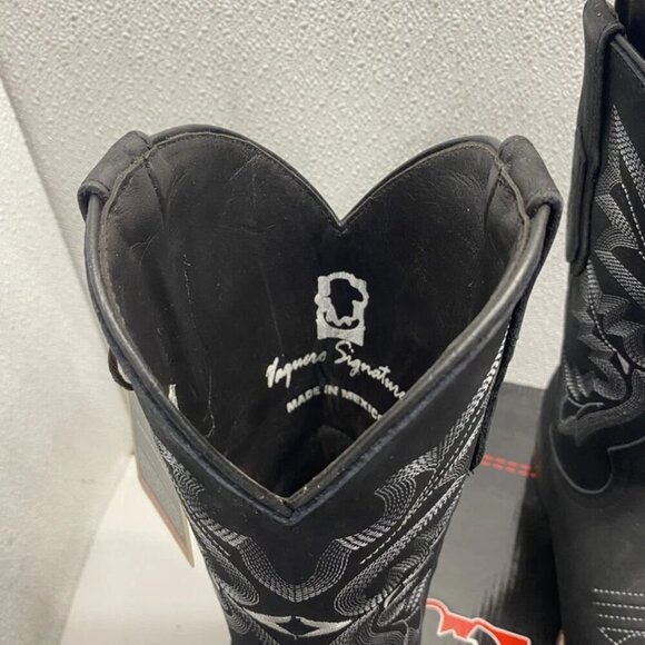 NEW VAQUERO Signature Boot Rodeo Square Toe US W6 Black 2555011601 - Picture 4 of 9